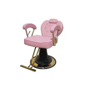 Лучшие цветные кресла для салона, портативные кресла для салона красоты, розовые кресла для салона, профессиональное производство