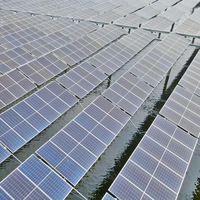 Centrale solaire flottante énergie eau système de montage de panneau photovoltaïque supports de montage flottants solaires