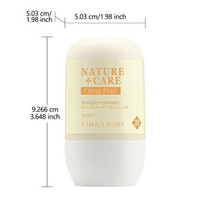 Déodorant anti-transpirant longue durée en roll-on 50 ml Flora Ruby Nature Care 5 parfums pour le contrôle quotidien des odeurs sous les aisselles - Product Image 5