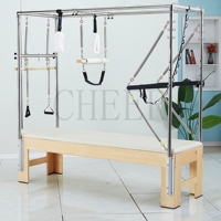 Lit de Pilates Cadillac en bois d'érable commercial, équipement de fitness professionnel pour studio, table de trapèze, fournisseur direct d'usine