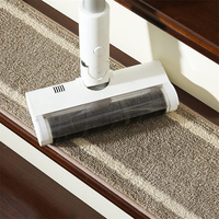 Modern Striped Soft Stair Treads Non-Slip Indoor Stair Step Rugs 28inX9in Washable Stair Runners Mat for Wooden Steps