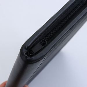 Promotion Custom Logo Business <b>A4</b> Multifunctional PU Leather Zippered Office File <b>Folder</b> Portfolio - Product Image 3
