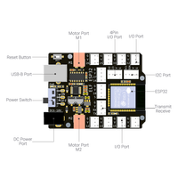 WEEMAKE Kit de Robot mecánico de código abierto para niños Green World Python Aprendizaje Educativo Control remoto Programación Ciencia