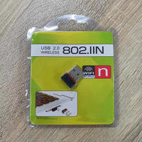 Adaptador USB Wi-Fi de 150 Mbps, Mini Adaptador Inalámbrico, Tarjeta de Red LAN, Receptor Ethernet
