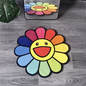 Alfombra <span class=keywords><strong>de</strong></span> nailon con logotipo personalizado, troquelada y con diseño <span class=keywords><strong>de</strong></span> streetwear, para dropshipping, diseño tufted personalizado, 1 unidad MOQ. - Product Image 3