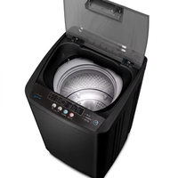 Lave-linge électrique à chargement par le haut de 7 kg, mini lave-linge à commande automatique, usage domestique et commercial, version anglaise