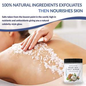 Etiqueta Privada cuerpo natural de sal del Himalaya de limpieza profunda Facial <span class=keywords><strong>exfoliante</strong></span> con nutrir <span class=keywords><strong>la</strong></span> piel efecto - Product Image 2