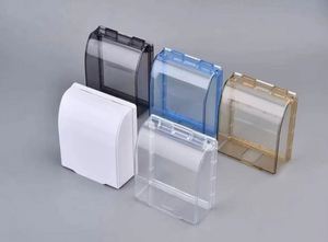 Boîtier étanche auto-adhésif en plastique de type 86 pour prise domestique 823, protection créative pour interrupteur et couvercle de prise décoratif - Product Image 2