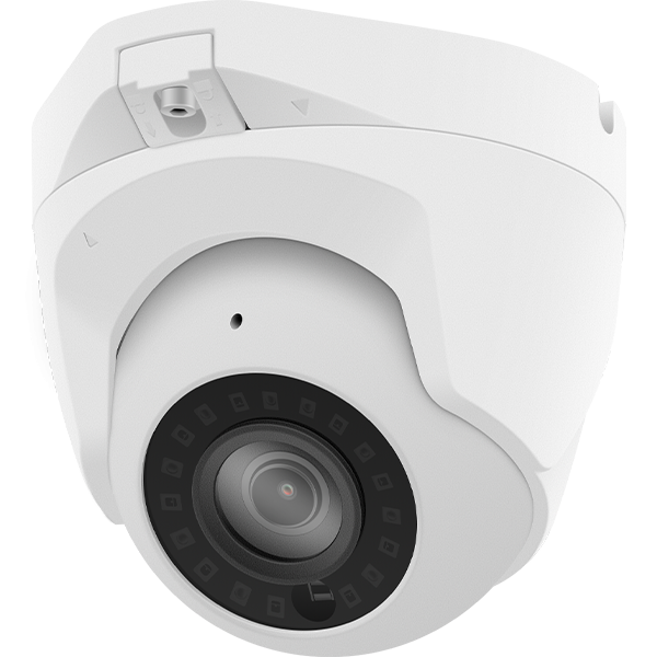 Cheaper Eyeball HD 4K Face Detection IR Night Vision Fixed Lens Mic IP67 Turret PoE IP Camera TVT/HIK NVR Compatible