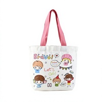 Sac fourre-tout pliable à thème de dessin animé pour les sacs cadeaux d'anniversaire des enfants, rangement et sacs à bonbons en toile, tailles personnalisables