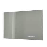 Thermostat numérique intelligent intégré 7 jours x 24 heures programmes affichage frontal Désembueur M58D 580W Panneau chauffant infrarouge à miroir