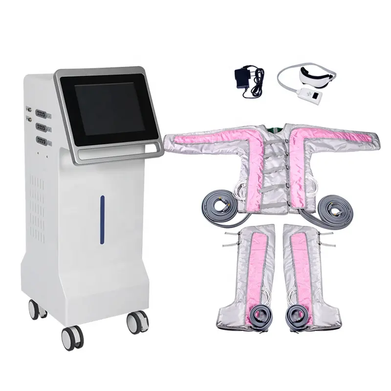 Beauty Equipment Infrared Pressotherapy 24 Air Lymphatic Massage Machine
