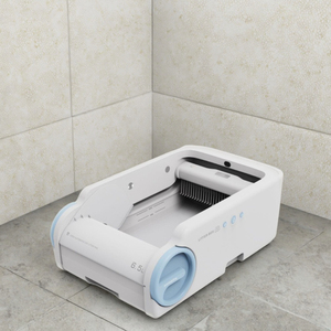 Caja de arena <span class=keywords><strong>para</strong></span> <span class=keywords><strong>gatos</strong></span> autolimpiante de fácil limpieza con protección múltiple antipellizcos de bajo ruido - Product Image 2