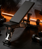 Bangku Serbaguna yang Dapat Disesuaikan untuk Latihan Angkat Beban & Kebugaran di Rumah dan Gym