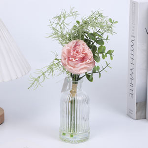 <span class=keywords><strong>Flores</strong></span> Artificiales <span class=keywords><strong>de</strong></span> Pared, Flor Artificial China en Maceta con Agua Falsa, Mini Tulipanes Artificiales <span class=keywords><strong>de</strong></span> Alta Gama <span class=keywords><strong>para</strong></span> Eventos - Product Image 3