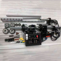 Machine de soudage et d'alésage intégrée portable, machine d'alésage et de soudage en ligne CNC, moteur horizontal fourni 220V, produit phare 2025