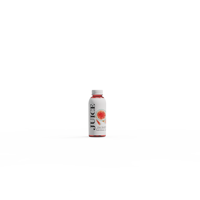 RPET PCR écologique 50ml 250ml 300ml 350ml bouteille d'eau boisson thé jus lait contenant des bouteilles de jus de boisson en plastique