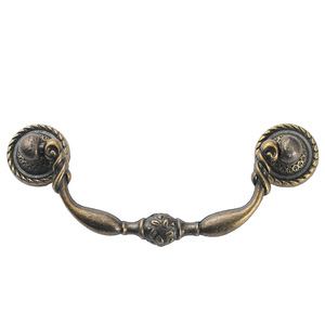 Manija de Armario Estilo Europeo en Bronce, 86mm de Distancia entre Agujeros, Aleación de Zinc, Manija de Barra Resistente - Product Image 5