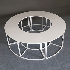 Nuovi Accessori per Matrimoni: Supporto Circolare a Forma di S per <span class=keywords><strong>Tavolo</strong></span> dei Dessert, Decorazione per Location di Matrimoni all'Aperto, Ornamenti da <span class=keywords><strong>Tavolo</strong></span>, Supporto per Fiori - Product Image 4