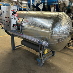 Nouveau stérilisateur autoclave 250L stérilisateur industriel à vapeur horizontal pour <span class=keywords><strong>substrat</strong></span> de <span class=keywords><strong>champignon</strong></span> et aliments en conserve - Product Image 5