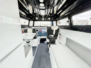 Yate de lujo 30 pies 9M soldado deporte aluminio cabina crucero pesca <span class=keywords><strong>barco</strong></span> de velocidad para ocio y buceo - Product Image 5