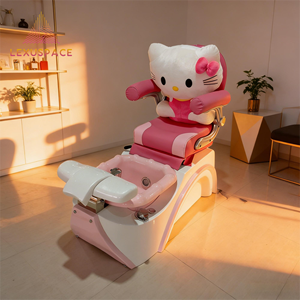 Chaise de pédicure <span class=keywords><strong>spa</strong></span> pour enfants 2026, design mignon de dessin animé, professionnelle, avec hydrojet, pour salon de beauté pour enfants - Product Image 1
