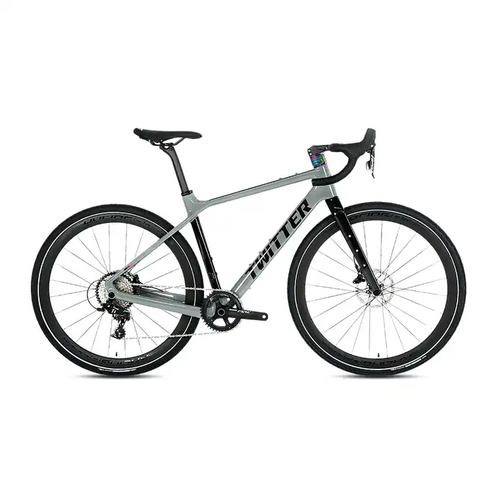 Twitter fibra di carbonio ghiaia bici OEM in vendita 700C APEX- 11 velocità gruppo telaio bici ghiaia X bicicletta da strada