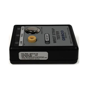 เครื่องทดสอบสายรัดข้อมือ Desco 19240 ใช้แบตเตอรี่ ตรวจสอบการต่อสายดิน ESD ตามต้องการ - Product Image 3