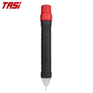 เครื่องตรวจจับไฟฟ้าแบบดิจิตอล TASI TA881A แบบไม่สัมผัส  ชนิดปากกา พกพาสะดวก ปรับช่วงอัตโนมัติ ความไวสูง/ต่ำ แจ้งเตือนด้วยเสียง/แสง  12V-1000V AC แบบแบน - Product Image 5