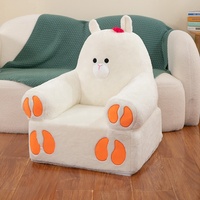 Dessin animé lapin fourrure enfants canapé chaise amovible lavable dossier tabouret Design moderne Style salon maternelle garçons