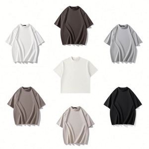380g Men's T-Shirts Heavyweight Oversized T Shirt for Men Wholesale Custom High Quality 100% Cotton Blank Men's T-Shirts - Product Image 1