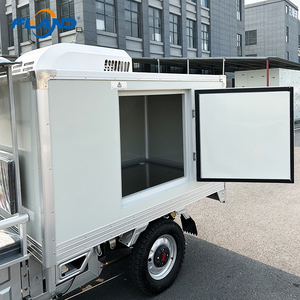 Tricycles électriques de scooter électrique de congélateur <span class=keywords><strong>vélo</strong></span> électrique de cargaison de 3 roues avec la mini chambre froide - Product Image 5