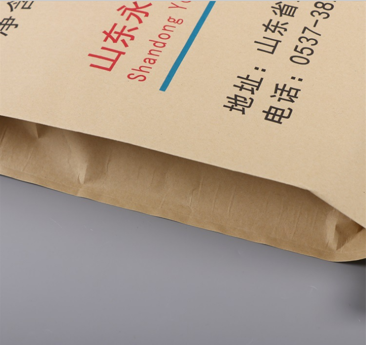 Sacchetti di carta kraft da 25kg con stampa personalizzata per