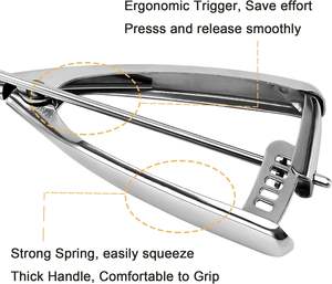 Cucharas para Helado y Galletas con Superficie <span class=keywords><strong>de</strong></span> Pulido Secundario <span class=keywords><strong>en</strong></span> Forma <span class=keywords><strong>de</strong></span> Bola - Product Image 3