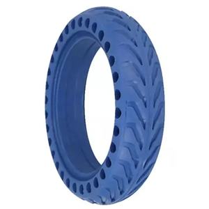 Pneu plein bleu 8,5x2,0 pouces à amortissement alvéolé pour trottinettes électriques Xiaomi M365 / Pro / 1S - Vente en gros usine - Product Image 2