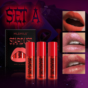 Ensemble de 3 rouges à lèvres Powder Soft Mist, longue tenue, effet naturel, gloss mat, maquillage longue tenue - Product Image 5