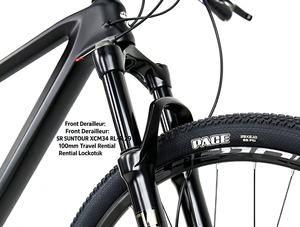 Bicicleta de Montaña Twitter M5 de Fibra de Carbono, M6100, 12 Velocidades, Freno de Disco, Horquilla Neumática, Pedal Ordinario para <span class=keywords><strong>XC</strong></span> y Todoterreno - Product Image 2