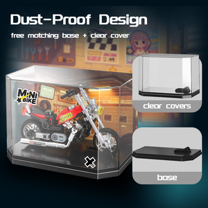 FEIMIBOX - Juego de Construcción de Motocicleta de Plástico de 106 Piezas, Bloques de Construcción Educativos para Niños Mayores de 8 Años, FL5487 H - Product Image 2