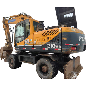 Hyundai 210W usado original de Corea rueda de segunda mano excavadora mediana 21 toneladas Hyundai 210W-9 Hyundai 210 215 220 485 - Product Image 1