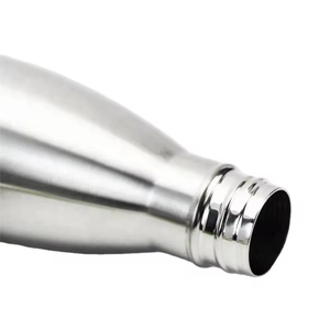 Botella de Agua Deportiva Aislada de Acero Inoxidable con Forma de Cola, Personalizable con Logotipo, Termo de Vacío para Viajes, Campamentos y Gimnasio - Product Image 4