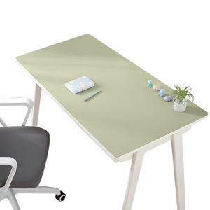 Simple Organic Silicone <b>Desk</b> Mat Rectangle Solid Color Anti-Slip Antibacterial For Home Office <b>Study</b> Use - Product Image 2