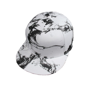 หมวกแก๊ป Snapback ปรับได้ ลายใบไม้ สไตล์วินเทจ สำหรับเล่นบาสเก็ตบอล ผลิตในจีน ขายส่ง ODM โพลีเอสเตอร์ 100% 6 แผง แบบ Unisex - Product Image 6