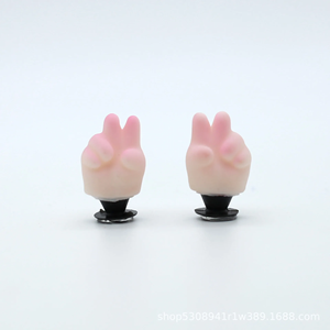 การตกแต่งที่สนุกสนานของรองเท้าหลุมอินเทอร์เน็ตของคนดังงานประดิษฐ์ทำมือของเด็กความคิดสร้างสรรค์อุปกรณ์ตกแต่งท่าทางตลกอินเทรนด์ - Product Image 5