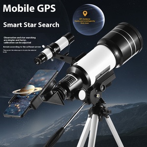 Jumelles en métal haute définition de télescope de réfracteur <span class=keywords><strong>astronomique</strong></span> d'entrée de gamme professionnelle haute puissance 30070 pour étudiants enfants - Product Image 4