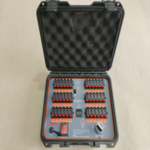 Sistema di accensione fuochi d'artificio LED DC36W 36 HAPPINESS con 36 cue, ricevitore e controllo via cavo remoto - Product Image 2