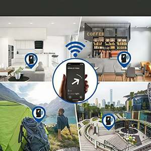 Travel Secure Anti Theft Smart Air Tag Minimalist <b>Card</b> <b>Holder</b> Wallet Multi Function Metal Carbon Fiber <b>Slim</b> Wallet for Men Gift - Product Image 4