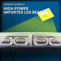 Nueva Barra de Luces Estroboscópicas LED de 28 cm (11 Pulgadas) y 12 V para Techo de Vehículos de Emergencia, con Certificación IP65 a Prueba de Agua