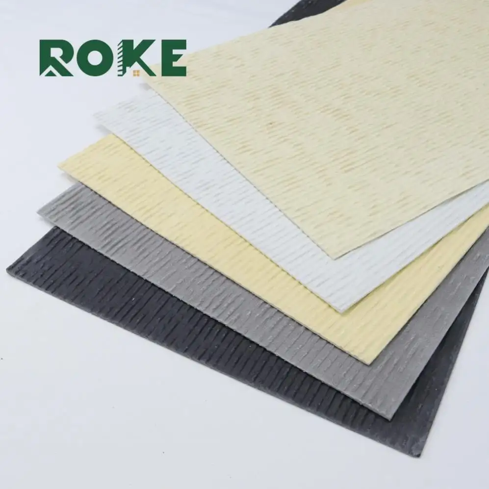 Roke travertine gạch cho nội thất và ngoại thất tường ốp đá Ốp đá linh hoạt cho tường bên ngoài