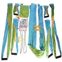 Reverse Air Yoga Hängematte Schaukel Fitness Outdoor Fallschirmstoff Faltbar Hochfest Modell 009