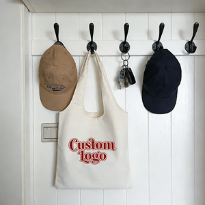 Bolsa de Lona Impermeable de Algodón Puro de Alta Densidad, Bolsa de Lona para Mujer de Gran Capacidad con Impresión Personalizada para Madres - Product Image 2